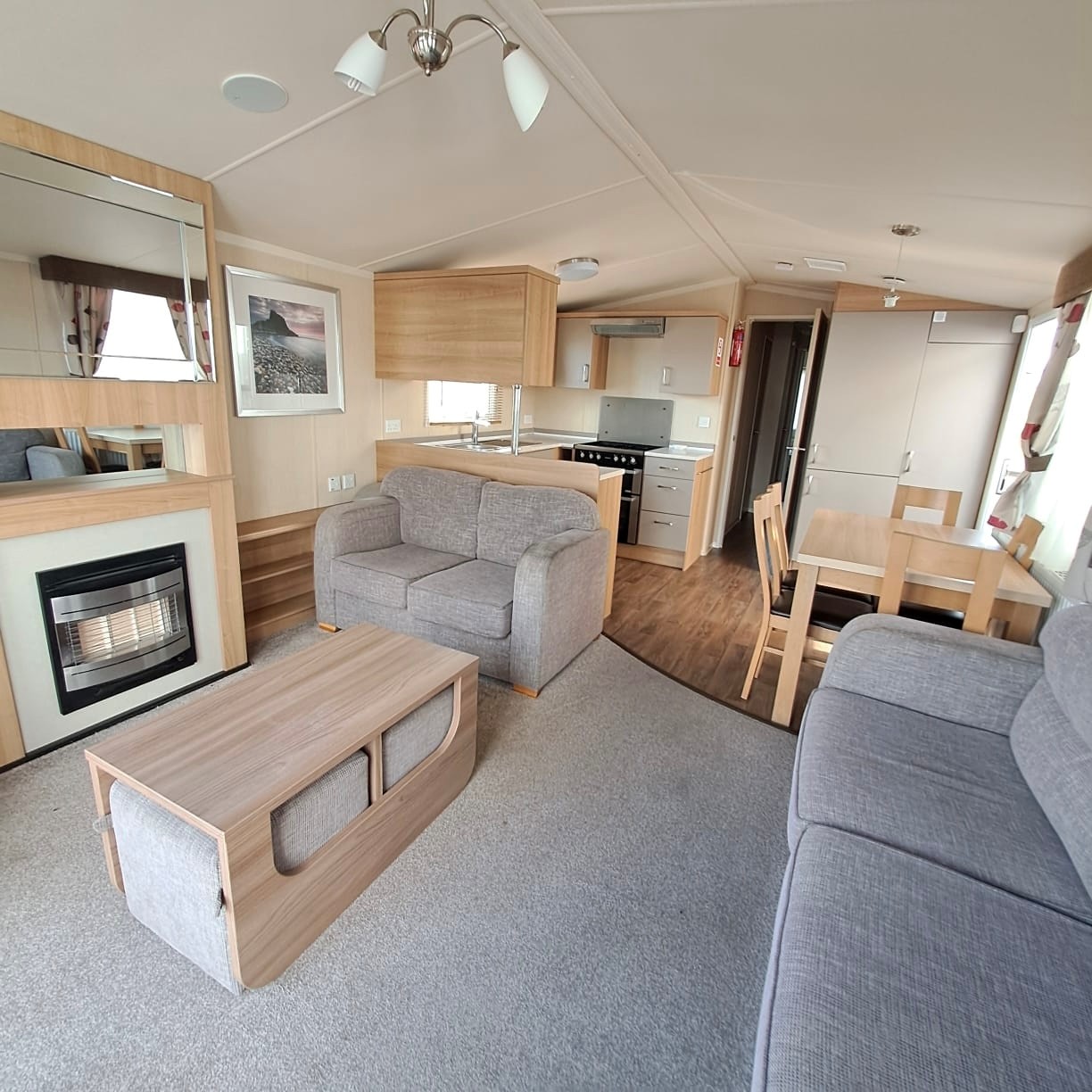 SWIFT BORDEAUX EXCLUSIVE 38 X 12 WITH 3 BEDROOMS, 2 TOILETS - DOUBLE GLAZING & CENTRAL HEATING FRONT OPENING PATIO DOORS For Sale Thumb