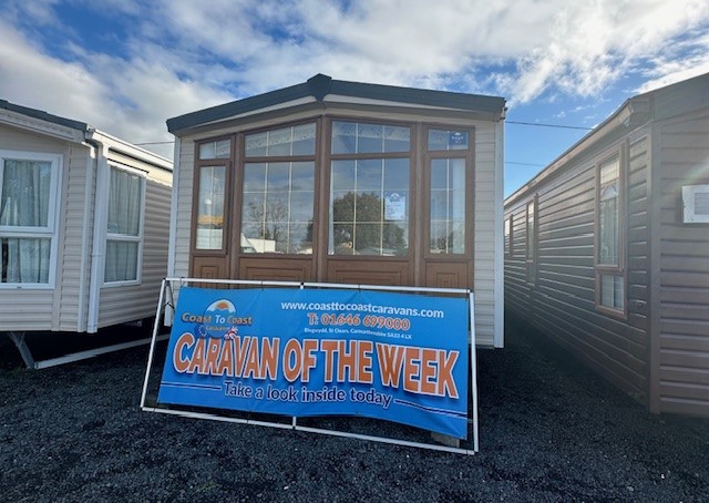 COSALT CARAVAN OF THE WEEK - IT'S A CLASSIC - STRATHMORE DELUXE MODEL 38 X 12 - 2 BEDROOM, 2 BATHROOMS, BATH, DOUBLE GLAZING & CENTRAL HEATING For Sale Thumb