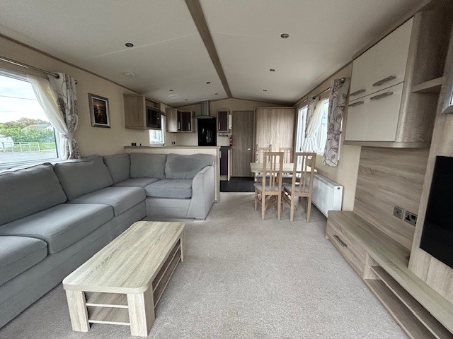 ABI HAYWOOD 36 X 12 WITH 2 BEDROOMS, GALVANISED CHASSIS, DOUBLE GLAZING & CENTRAL HEATING, FRONT OPENING PATIO DOORS For Sale Thumb