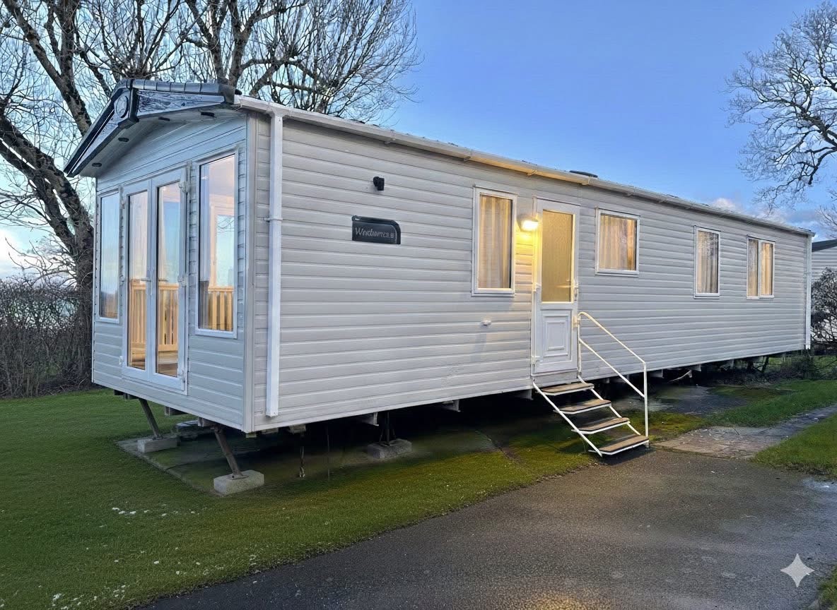 ABI WINDERMERE 40 X 12 WITH 2 BEAUTIFUL BEDROOMS, FULL WINTER PACK, GALVANISED CHASSIS, PITCH ROOF, WINTER WARM, 2 SHOWERS For Sale Thumb