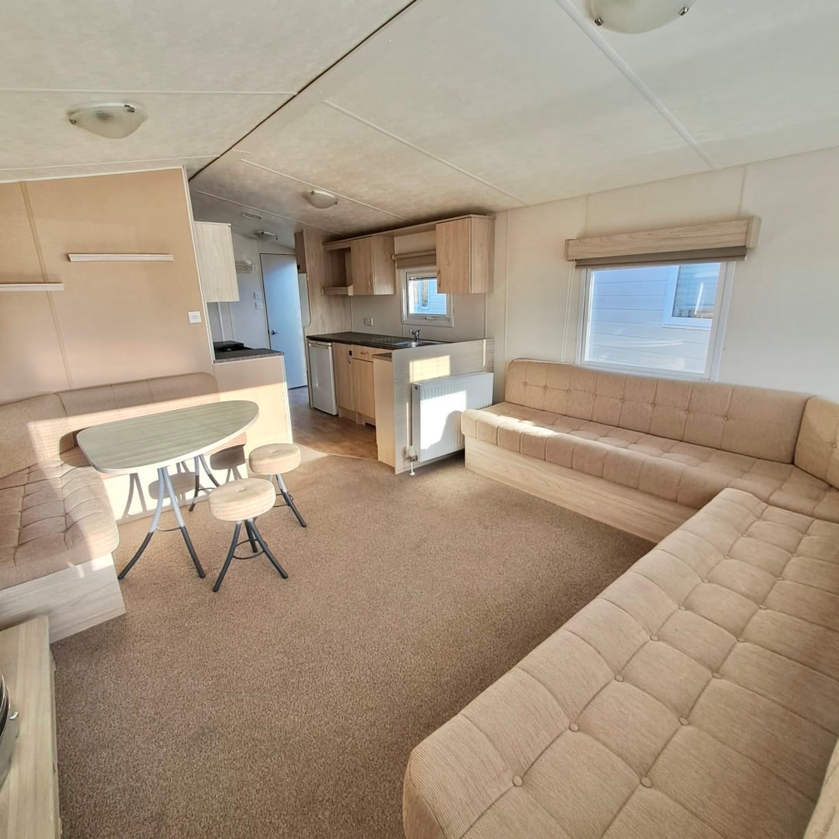 DELTA RESORT BY DELTA 29 X 12 WITH 2 BEDROOMS, DOUBLE GLAZING & CENTRAL HEATING - PITCH ROOF For Sale Thumb