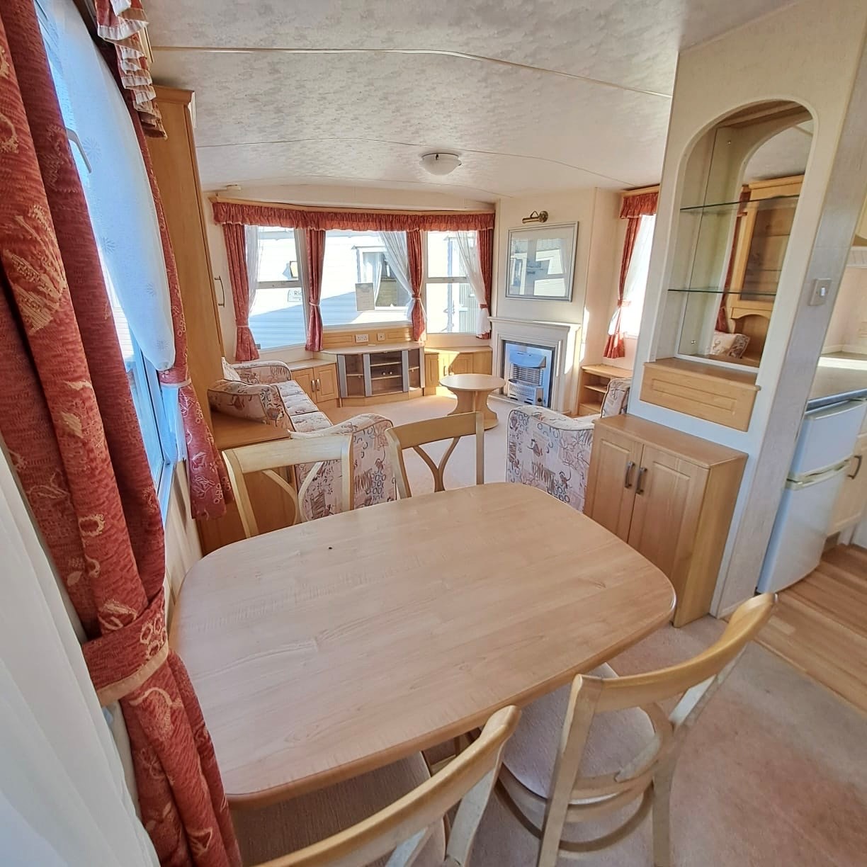 ATLAS  RUBY 32 X 12 WITH 2 BEDROOMS STATIC CARAVAN WITH ELECTRIC MOUNTED WALL HEATERS For Sale Thumb