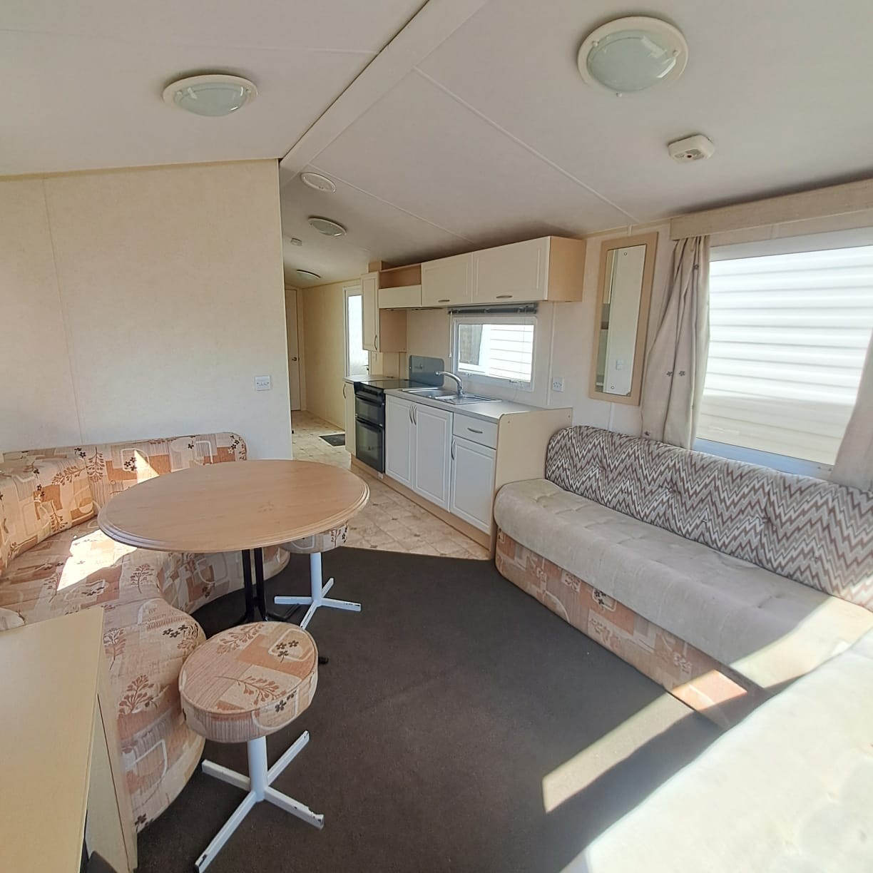 BK BLUEBIRD 10 FOOT WIDE - CALYPSO 35 X 10 WITH 3 BEDROOMS - PITCHED ROOF - ELECTRIC PANEL HEATING For Sale Thumb