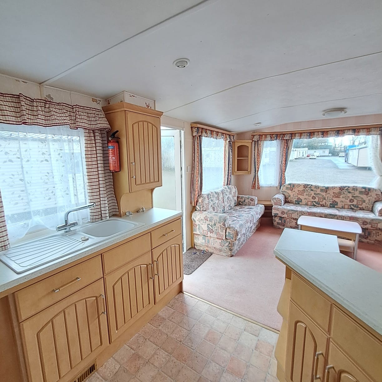 ATLAS CHEAPEST DOUBLE GLAZED CARAVAN - FLORIDA SUPER 32 X 12 WITH 2 BEDROOMS, BLOW AIR HEATING, GREAT CONDITION For Sale Thumb